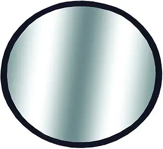 49102 2″” HotSpots Round Stick-On Convex Mirror, blackSize: 2 Inches (Pack of 1)