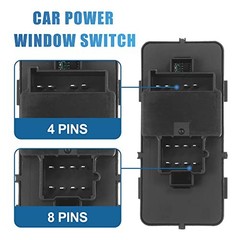 1 Set 22664398 Car Master Power Window Switch Front Driver Side for Saturn