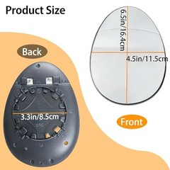 Driver Left Side Mirror Heated Glass Compatible with Mini Left Driver Side