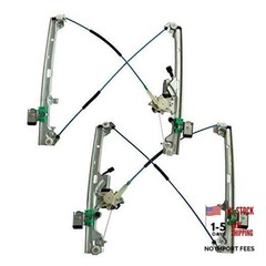 LAFORMO Front Left & Right Power Window Regulator with Motor Assembly