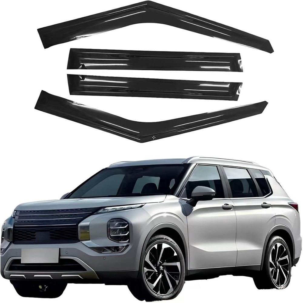 Window Visor Compatible with Wind Deflector 2022-2023 Mitsubishi Outlander