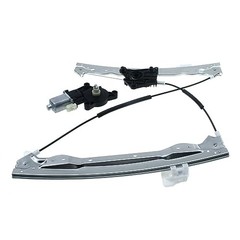 Front Left Power Window Regulator with 2-Blade Motor Front Driver (LH)