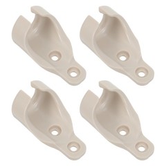 4Pcs Outdoor Roller Shade Tie Down Brackets Plastic Windproof Bungee Holder