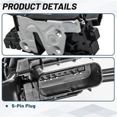 Door Latch Lock Compatible with kia Sportage 2017-2022 Rear Passenger Side