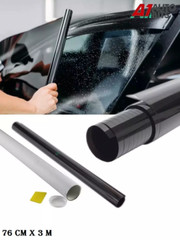 Anti-Scratch Professional Car Window Tint Film Dark Smoke Black 20% 76Cm x 3M