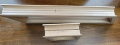 2 Small Visador Diagonal Door Windows