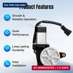 Front or Rear Left Side Power Window Lift Motor Compatible with Chevy GMC | Driv