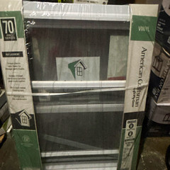 American Craftsman 70 Series 32×70 White Single-Hung Low-E Double Pane Tilt-In