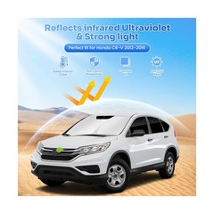 Canvcle Window Shades for Honda CRV 2012-2016 CR-V Accessories Windshield Sun…
