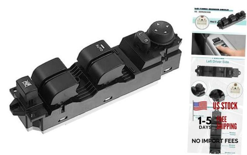 Front Left Driver Side Master Power Window Switch Fit for Mazda 3 Mazdaspeed