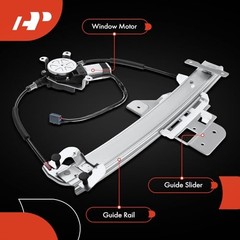 Power Window Regulator with Motor Compatible with Lincoln Rear Driver (LH)