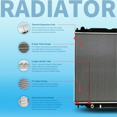 2847 Radiator Compatible with Dodge Dakota 2005 2006 2007 3.7 V6 4.7 RAD:2847