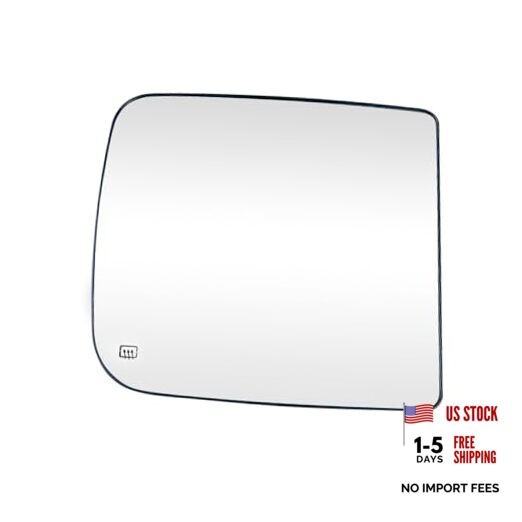 Heated Glass Left Driver Side – Compatible with Upper (Left) Driver Side