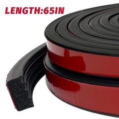 for Window Ribbed Bulkhead Seal Strip 3/5 in X 65 in 326A0004 Weather Stripping