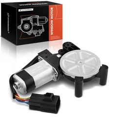 Power Window Lift Motor Front Driver Side, with 6-Pin Plug | for Jaguar XF
