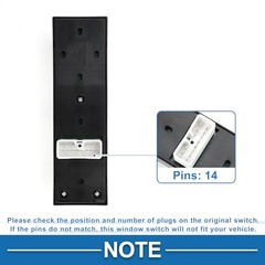 Car Power Window Switch No.935702G212 Front Left Driver Side Window Control