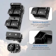 Silverado/Sierra Upgraded Drive Driver Side Window + Door Lock + Mirror Switch