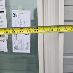 NEW: Nice Wood Home CASEMENT WINDOW w/ Aluminum Cladding & Grids 28″x56″