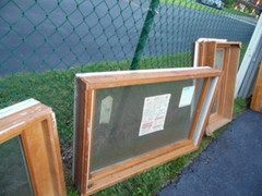 3 Stationary Fixed Picture Window Insulated Double Pane Glass Andersen Caradco