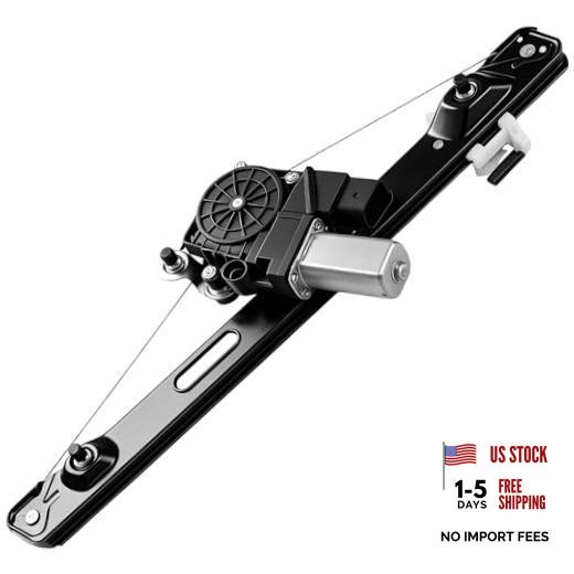 Power Window Regulator Rear Left Driver Side with Motor Rear Driver Side (LH)