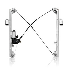 Front Left Driver Side Power Window Regulator Assembly W/Motor Front Left Side