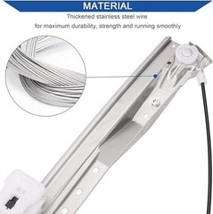 Power Window Lift Regulator Without Motor Front Right Passenger Side