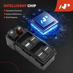 Master Power Window Switch Compatible with Honda Accord Value Package 2005