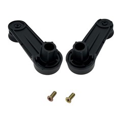 Manual Window Regulator Crank Handles Black F37Z-1023342-A Compatible with E
