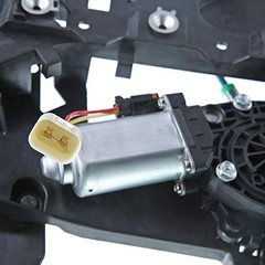 Power Window Regulator with 2-Pin Motor Assembly and Front Driver Side