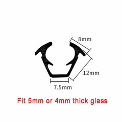 uPVC Window Door Gasket EPDM Seal Strip Draught Excluder Waterproof Shockproof