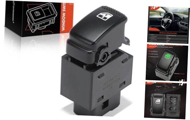 Passenger Rear Power Window Switch for Kia Sportage 2005-2010