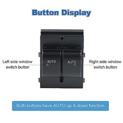 Dual-Automatic Power Window Switch Compatible with Ford Mustang 2010 2011 2012