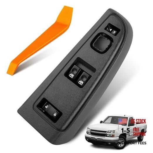 Power Window Switch Fits Chevrolet Silverado 1500/2500/3500 & GMC