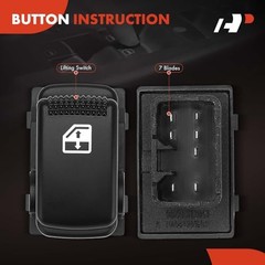 Rear Right Passenger Side Power Window Switch – Compatible with Kia Sportage