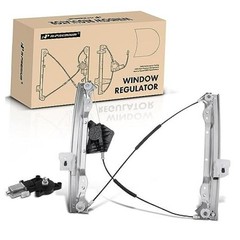 Front Left Power Window Regulator with 2-Blade Motor Front Driver (LH)