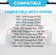 Fuel Pressure Regulator Compatible with Dodge Dakota 01-03; Ram 1500 96 99-00 02