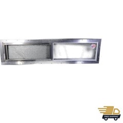 36″ x 8″ Horizontal Slider Window for Mobile Homes with Privacy Glass