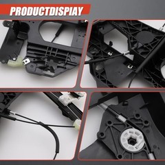 749-542 Power Window Regulator Without Motor with Panel Front Driver Side
