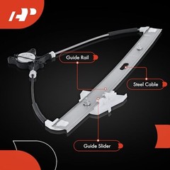 Front Passenger Side Power Window Regulator Compatible with Mazda | for 6