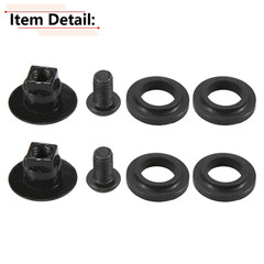 Rear Window Latch Bolt Nut Screw Set for Toyota Sienna GSL ASL 2003 2017 Year
