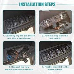 Front Left Driver Side Master Power Window Switch Fits Ford Expedition