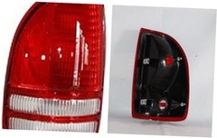 Left Tail Light Assembly Compatible with 1997-2004 Dodge Dakota Driver Side