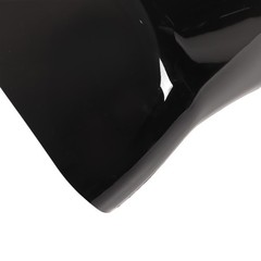 1 Pair Glossy Black Door Rear View Mirror Cover Cap Improve Appearance For HJRA