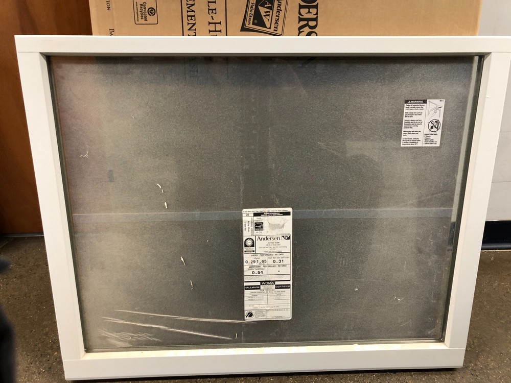Anderson Windows 400 Series Tilt Wash Lower Sash 3046 White / Part 9035955