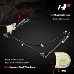 Power Window Regulator with Motor Replacement for Mini Cooper Front Driver