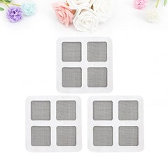 3 Pcs Polyurethane Mesh Self Adhesive Screen Repair Patch for Window Door