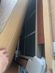 Pella lifestyle top sash only 3-0 x5-0 Putty Ext, prefin white interior Window