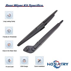 Rear Wiper Arm Blade Set for Volvo XC70 2003-2007, for Volvo V70 2003-2007 Re…