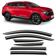 Tape-on Extra Durable Rain Guards for Kia Sportage 2023 For Sportage 23-26