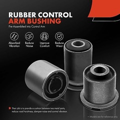 Rear Left Upper Control Arm, with Bushing, Compatible with Honda Civic 2006